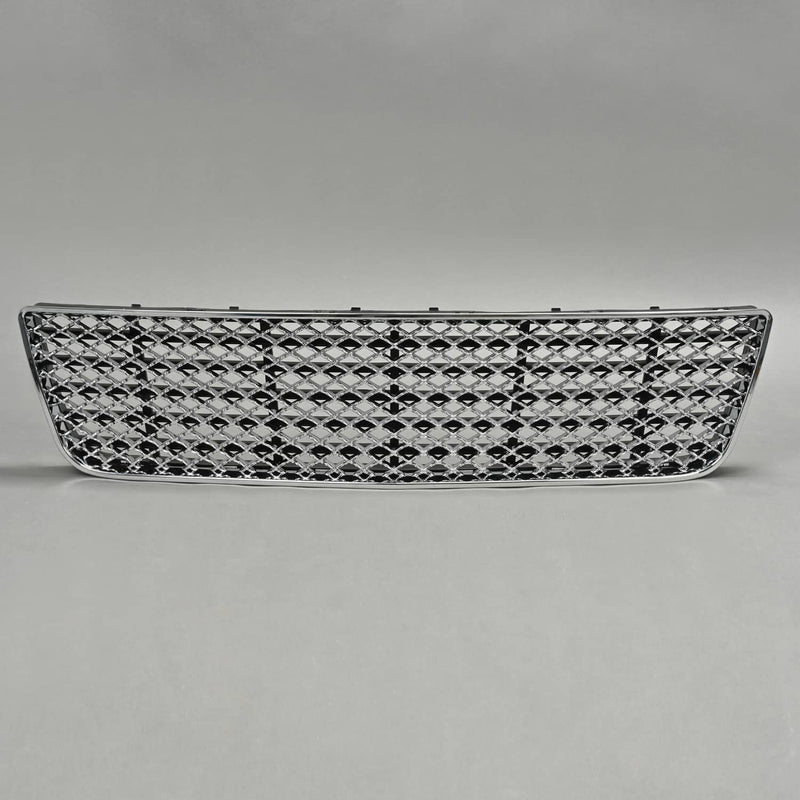 DURAFORCE Chrome Mesh Front Upper Lower Bumper Grille for Chevy Impala Limited 2006-2016