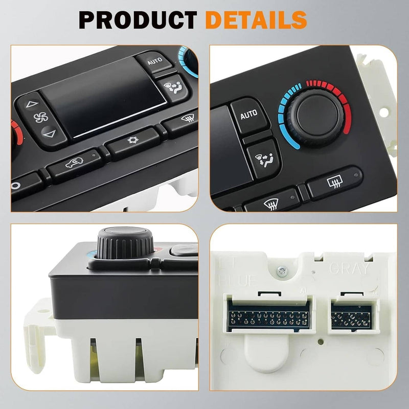 599-009 AC Heater Climate Control Module for Chevy GMC 03-07 Improved Design