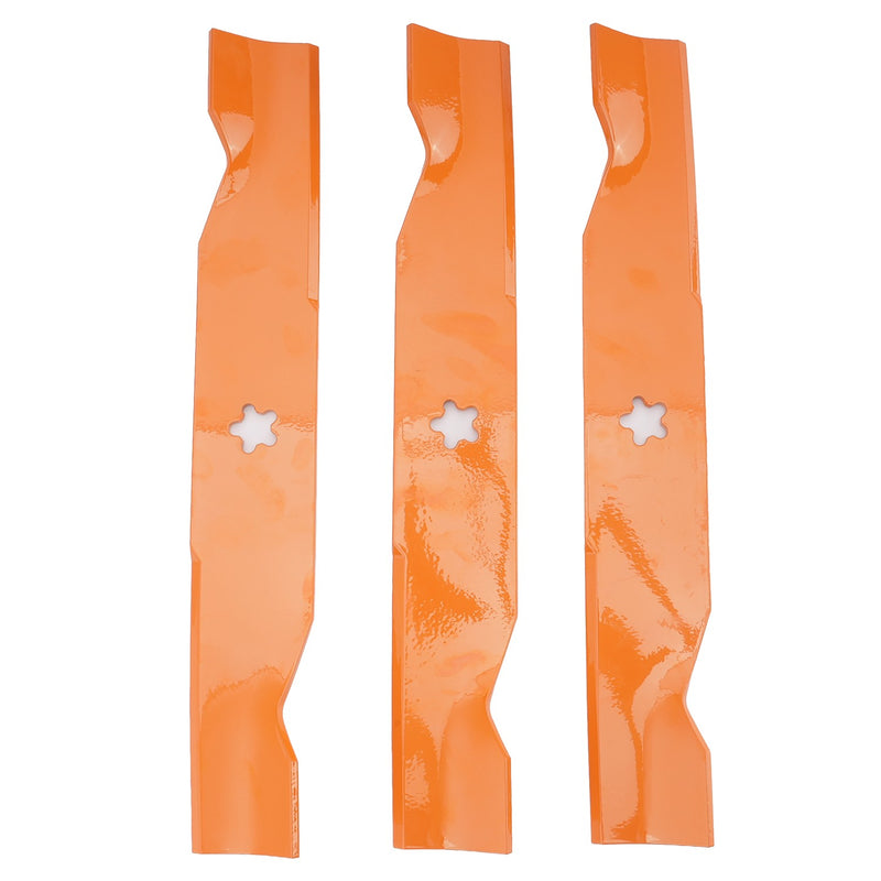 180054 575938201 Mower Blades for Husqvarna Poulan 48 Inch Deck 3 Pack