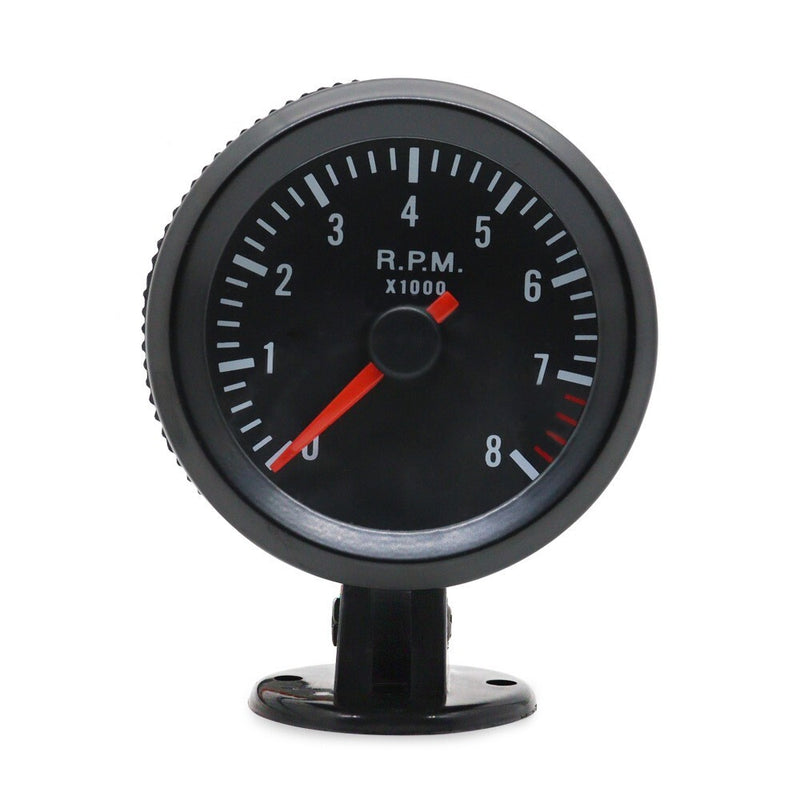 2" 52mm Universal Car Tachometer Gauge Meter with LED Shift Light 0-8000 RPM 12V