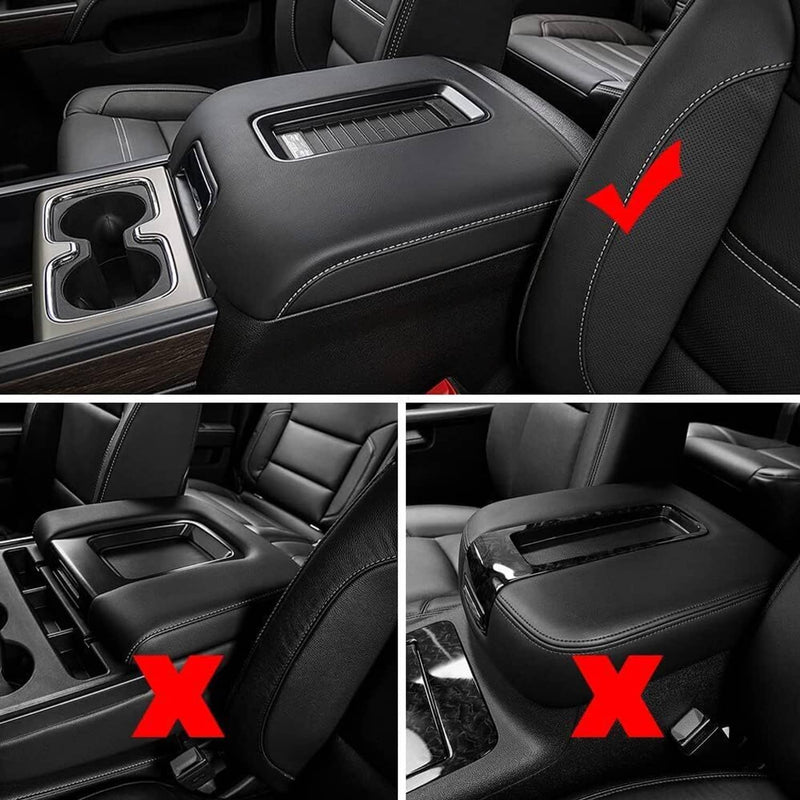 Leather Center Console Armrest Lid for Chevrolet Tahoe 2015-2019 0227083AA