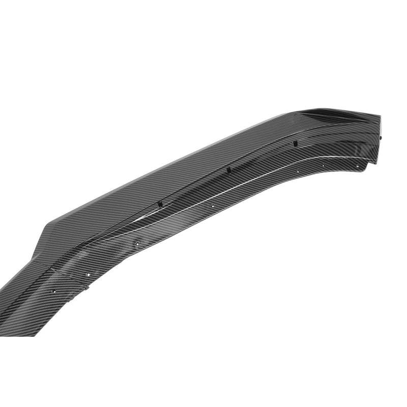 Front Bumper Lip Splitter Carbon Fiber Look for Camaro SS 16-21 LS LT RS 19-21