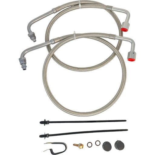 DURAFORCE 2204030 Engine Cooling System Oil Hose Kit for Polaris 2008 Trail Blazer 330