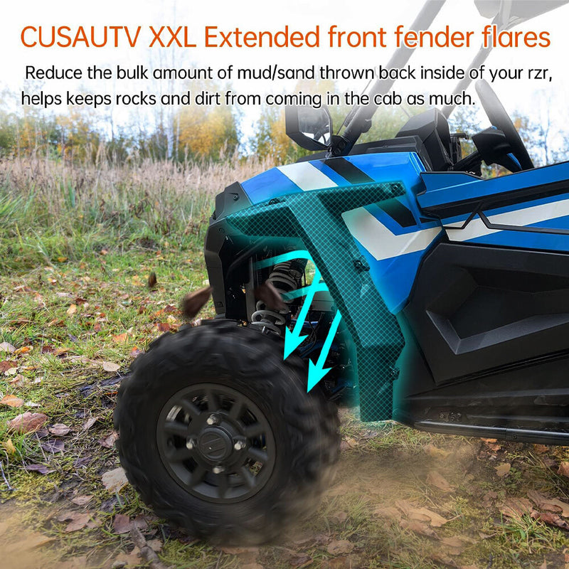 2881985 Front Fender Flares for Polaris RZR XP 4 S 1000 Turbo 900