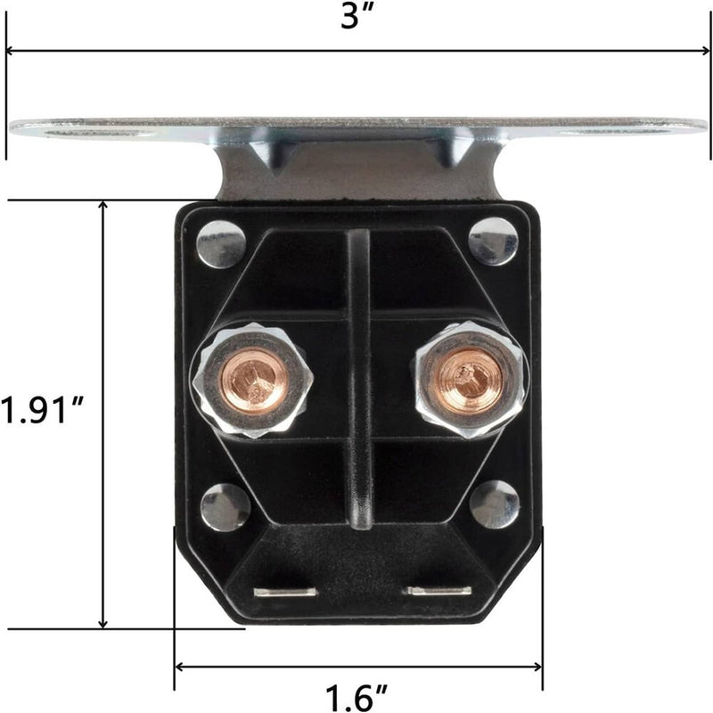 Starter Relay Solenoid for MTD Cub Cadet 725-04439B 725-04439A 725-04439