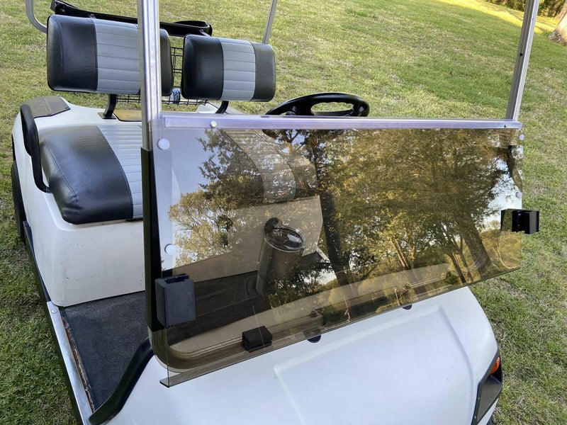 Golf Cart Tinted Folding Windshield Windscreen for Yamaha G14 G16 G19 1995-2003