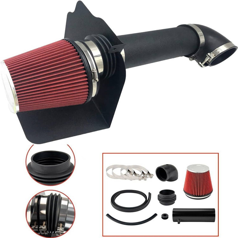 4" Cold Air Intake Kit Heat Shield for Dodge Chrysler HEMI 5.7L 6.1L V8 2005-10