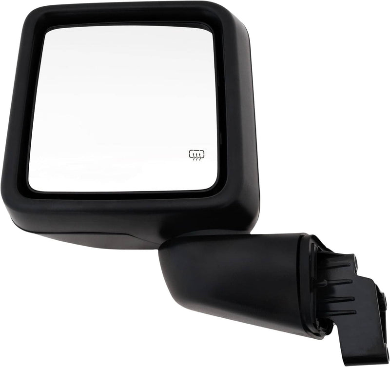 Left Driver Side Power Heated Mirror Rear for Jeep Wrangler Gladiator 2018-2024