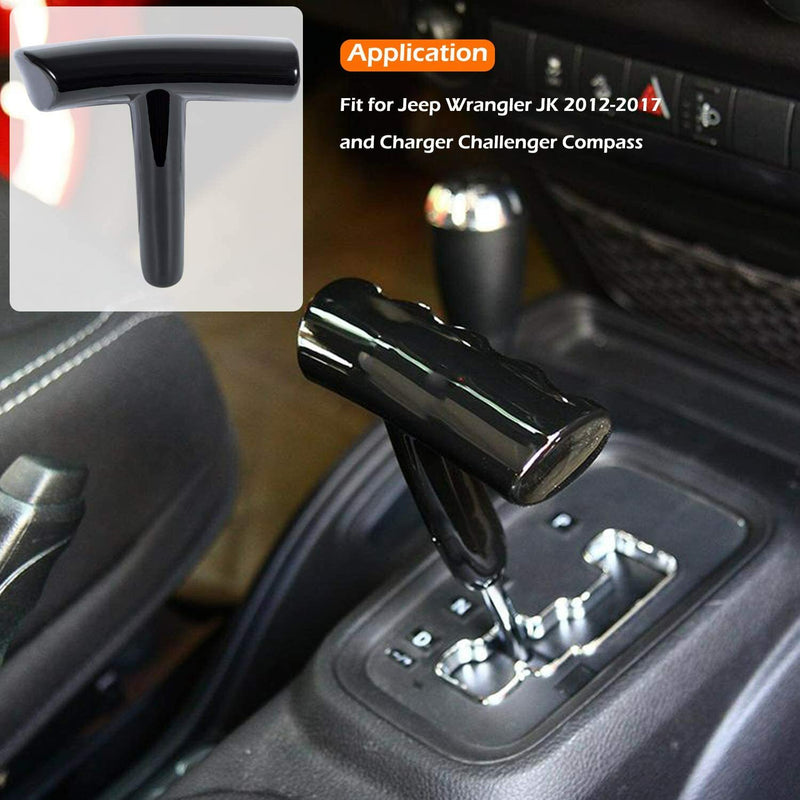 T-Handle Shift Knob Gear Stick Shifter for Jeep Wrangler for Dodge Charger