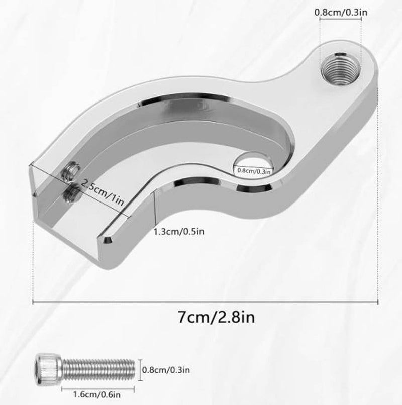 Chrome Gear Shift Neutral Assist Bracket for Harley Softail FLFB Touring Glide