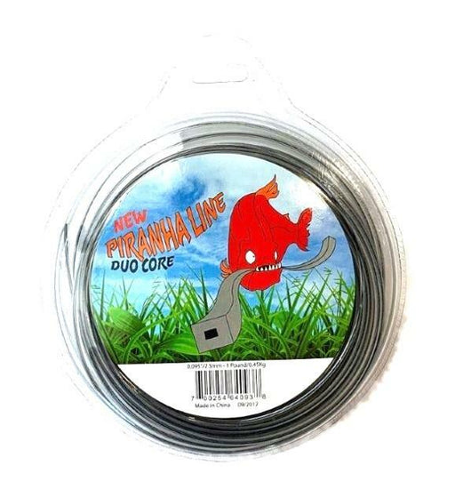 DURAFORCE String Trimmer Line 0.095 Square Duo Core 250 Feet 1 Pound Donut