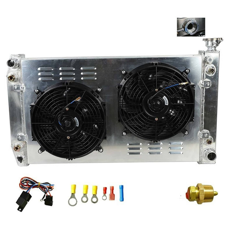 3 Row Radiator Shroud Fan Relay for Chevy GMC C1500 C2500 C3500 1988-1999