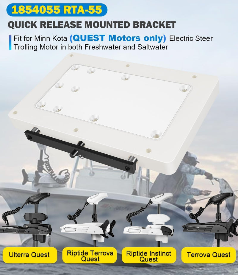 1854055 RTA-55 Quick Release Bracket for Minn Kota Riptide Instinct Ulterra