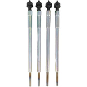 DURAFORCE 7030400 Glow Plug for Bobcat Backhoe Track Wheel Skid Steer Loader 4 Pieces