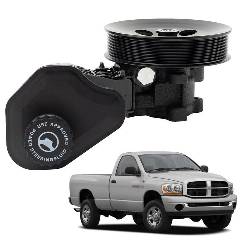 Power Steering Pump with Reservoir & Pulley for Dodge Ram 2500 3500 2003-07