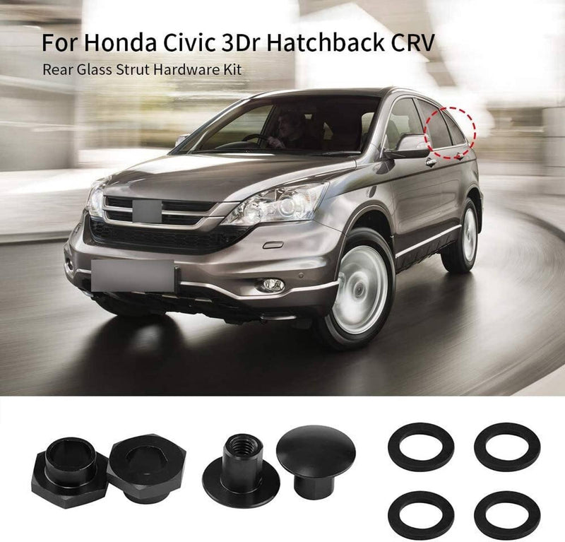 Rear Glass Strut Hardware Kit for Honda Civic 92-95 3Dr Hatchback EG6 CRV
