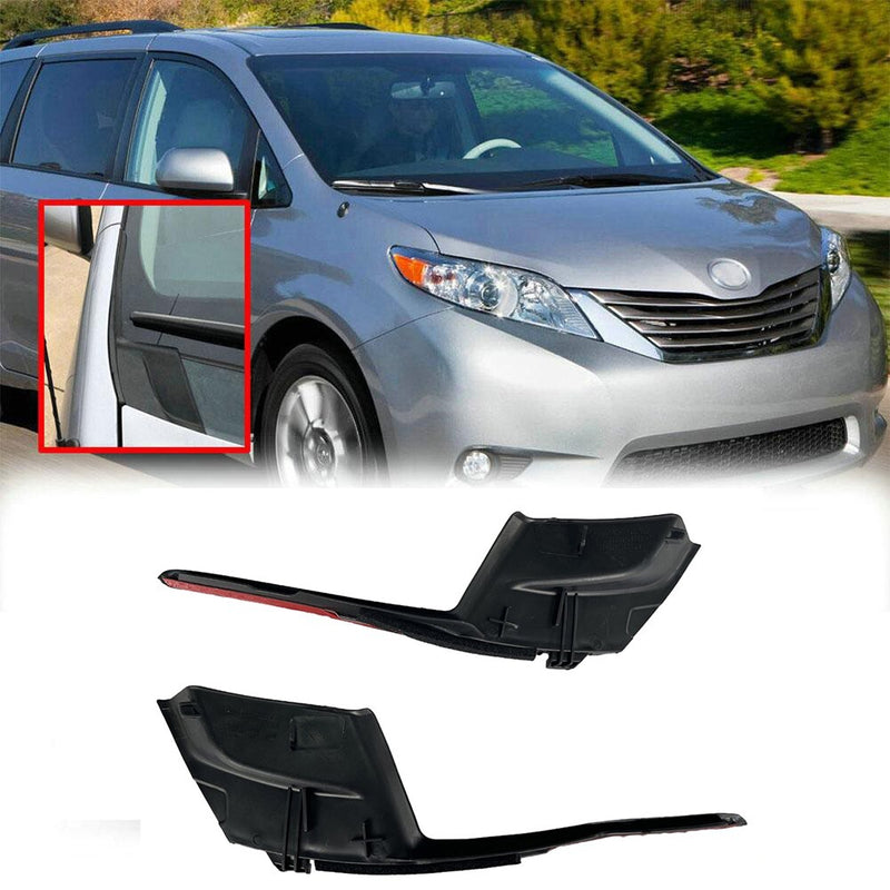 2x Front Fender To Cowl Hood Side Seal for Toyota Sienna 2011-2020 Left Right EA
