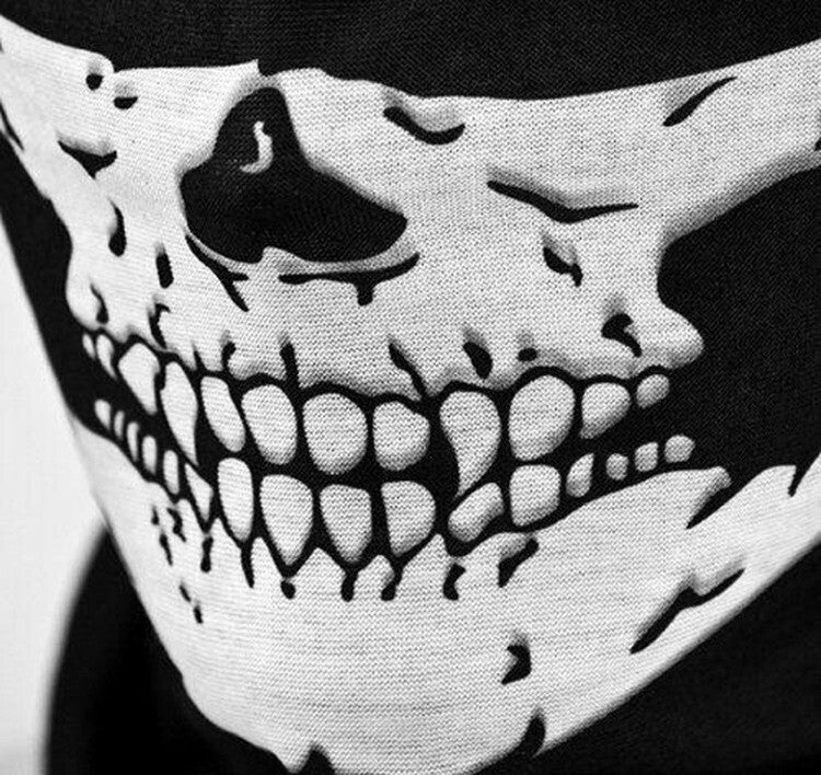 Skull Clown Cycling Motorcycle Neck Ski Scarf Face Cover Halloween Mask