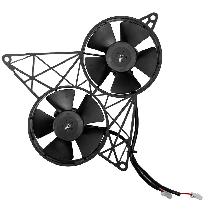 Black Radiator Fan with Bracket for Harley V-Rod VRSC VRSCB VRSCD VRSCDX