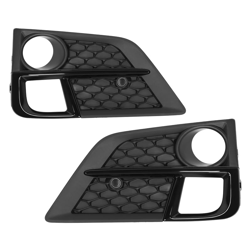 Fog Light Cover Front Bumper Lamp Bezel for Honda Odyssey 2018-2020 Black Pair