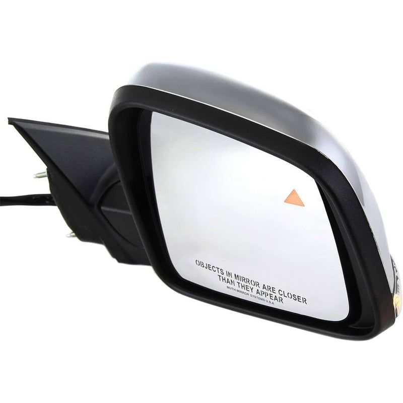 Passenger Side Manual Fold Mirror Blind Spot for Jeep Grand Cherokee 2011-2022
