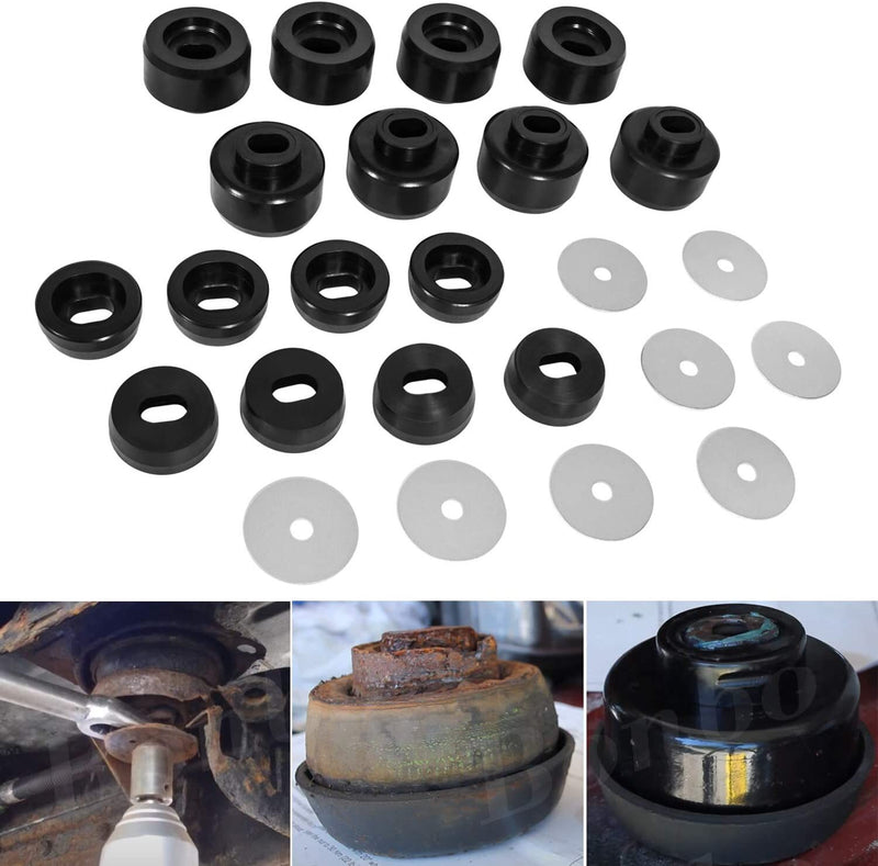 7-141 Body & Cab Mount Bushing Kit for Silverado Sierra 1500 2500 2WD/4WD 99-14