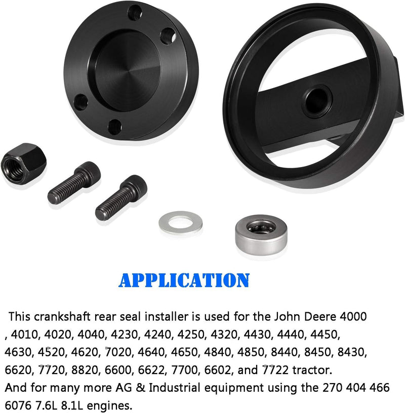 ST-198 Engine Crankshaft Rear Seal Installer for John Deere JDG478 JDG477 JDG476