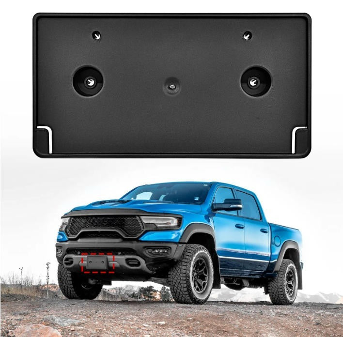 Front License Plate Bracket Screws Kit for 2019-24 Dodge RAM 1500 with DT Bumper
