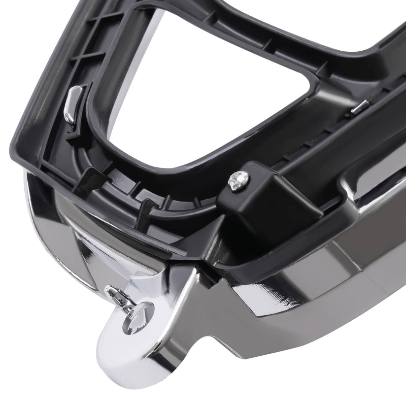 DURAFORCE Front Chrome Fog Light Lamp Bezel Left Driver Side for Kia Optima 2016-2018