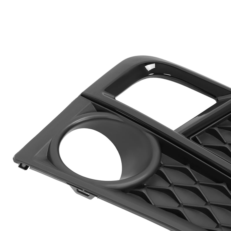Fog Light Cover Front Bumper Lamp Bezel for Honda Odyssey 2018-2020 Black Pair