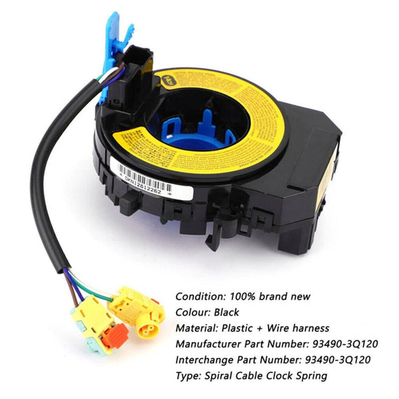 Car Clock Spring Fits for Hyundai 2009-2014 Sonata 2011-2014 Elantra DOHC-MPI