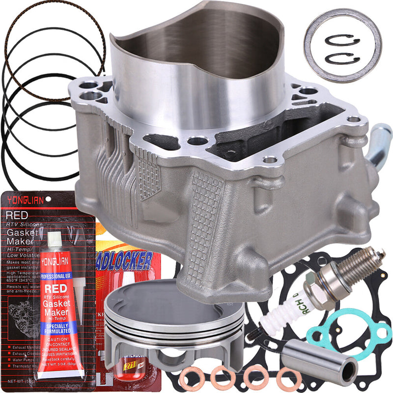 12.3:1 Cylinder Piston Gasket Top End Kit for Suzuki LTZ400 03-14 DRZ400 00-05