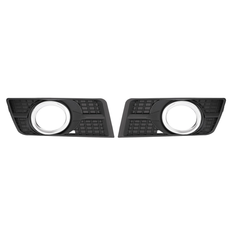 Left And Right Side Fog Light Cover Bezel Trim Chrome for Cadillac SRX 2010-2016