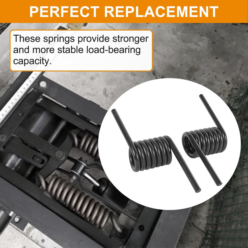 RS16933RH RS16933LH Heavy Duty Trailer Ramp Springs 7 Coils 2 Pairs