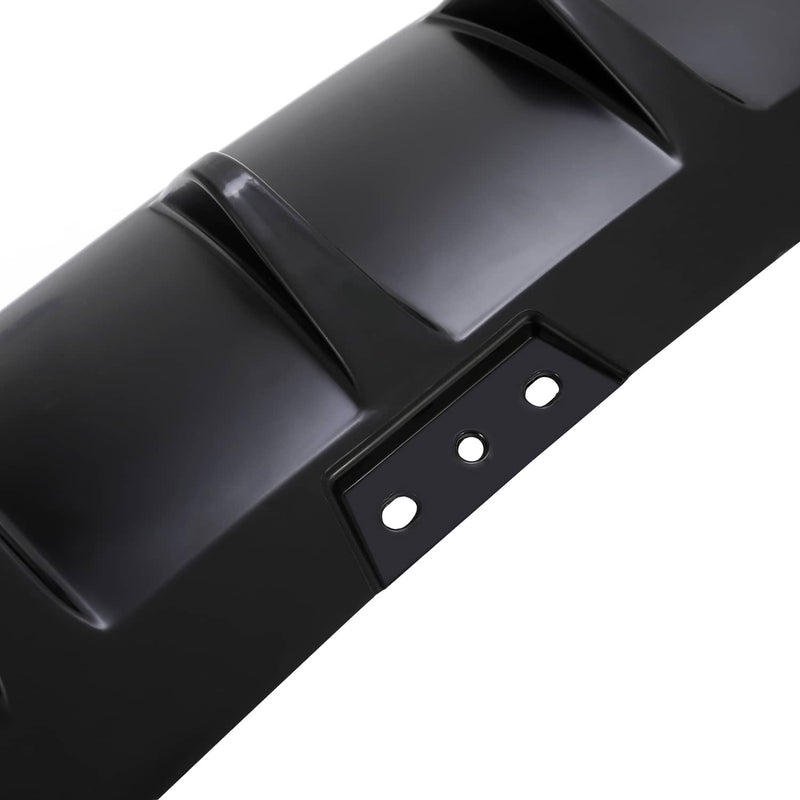 DURAFORCE Rear Bumper Lower Diffuser Lip for Dodge Dart 2013-2016 GTS Style PP Black