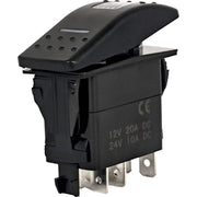 DURAFORCE 701/60004 12V 6 Pin Panel Rocker Switch for JCB 1400B 1550B 1600B 1700B 3C 3CX