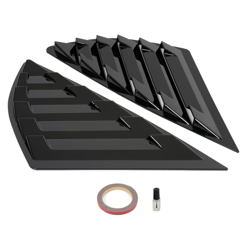 Side Quarter Window Louver Cover Scoop Vent for Ford Mondeo Fusion 2013-2020