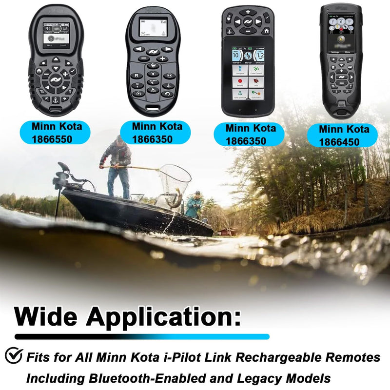 1866460 iPilot Link Remote Charging Cable for Minn Kota Replacement 2-Pack