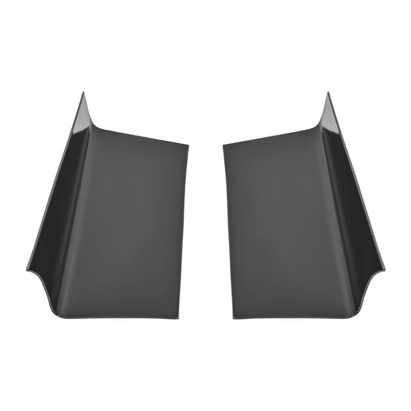 DURAFORCE Curved Rear Bumper Lip Diffuser Splitter Valance for Honda Civic 2012-2015 3 Pcs