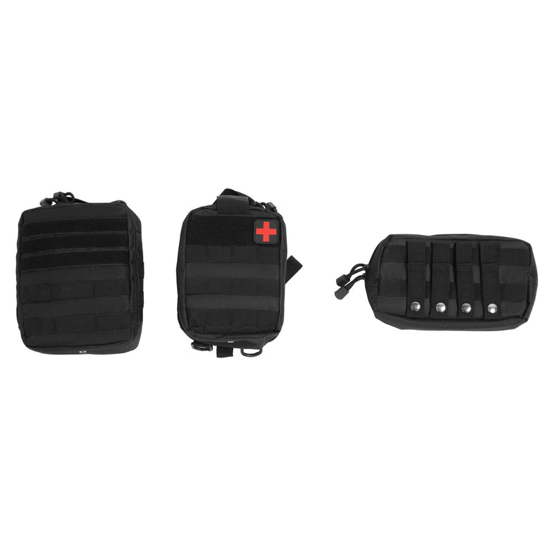 DURAFORCE Aluminium Tailgate Tactical Molle Panel Storage Bag for Jeep Wrangler JK 07-22