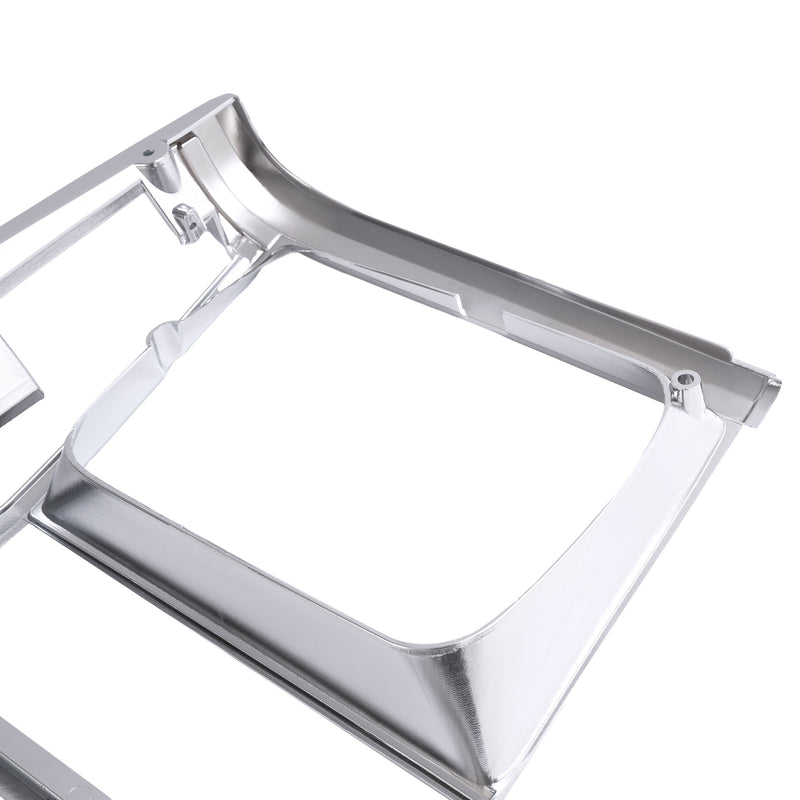 Headlight Bezel Trim for Jeep Cherokee 91-96 Comanche 91-92 Chrome 2PCS