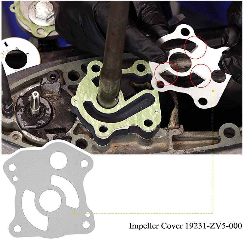 Outboard Impeller Repair Kit for Honda 40 50 HP BF40A BF40D BF50A BF50D