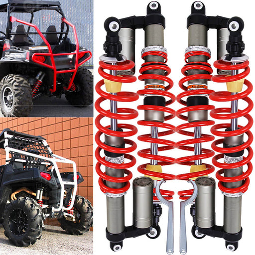 DURAFORCE Stage 5 Front Rear Air Shocks Absorber Set for Polaris RZR S 800 2009-2014