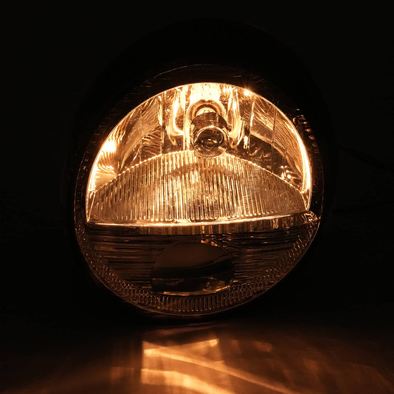 DURAFORCE Left Driver Side Headlight Assembly Clear for Ford Thunderbird 2002-2005 W/Bulb