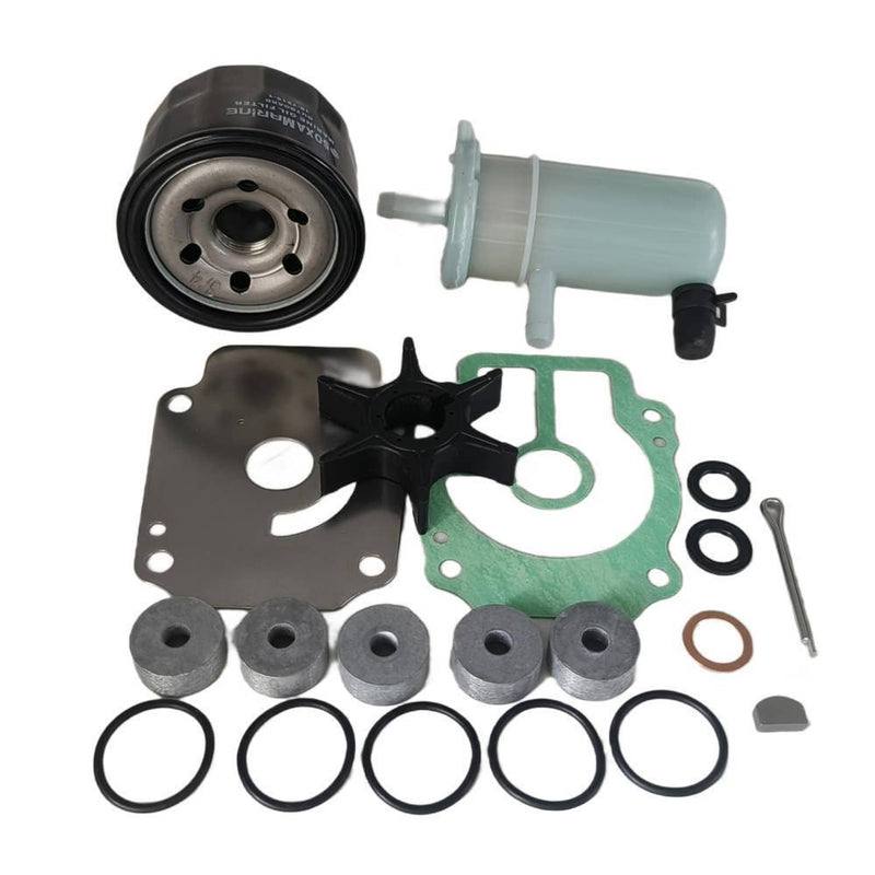 DURAFORCE 17400-94824 Maintenance Service Kit for Suzuki DF25 DF30 Outboard 55321-87J00