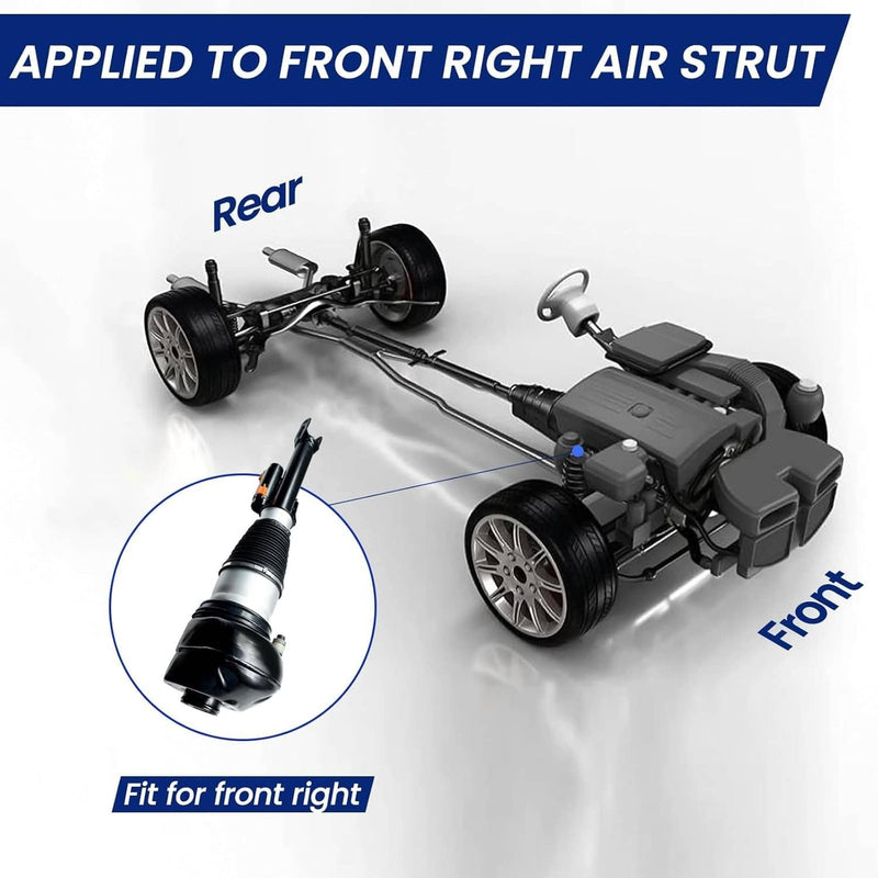Front Right Air Suspension Shock Strut for BMW G11 G12 740i 750i 740Li 750Li RWD