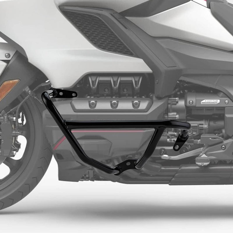 Black Engine Guard Crash Bar for Honda GL1800 F6C F6B Bagger 2018-2025 2023