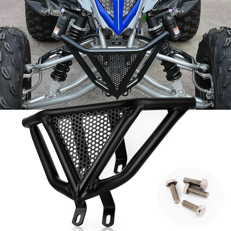 Front Bumper Iron Grab Bar Accessory Black for Yamaha Raptor 700 700R 2006-2025