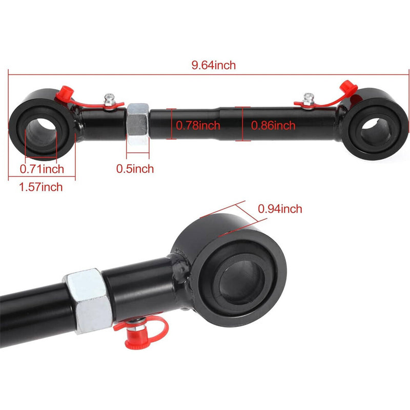 DURAFORCE Front Sway Bar Link Quick Disconnects for Jeep Wrangler TJ 1998-2006
