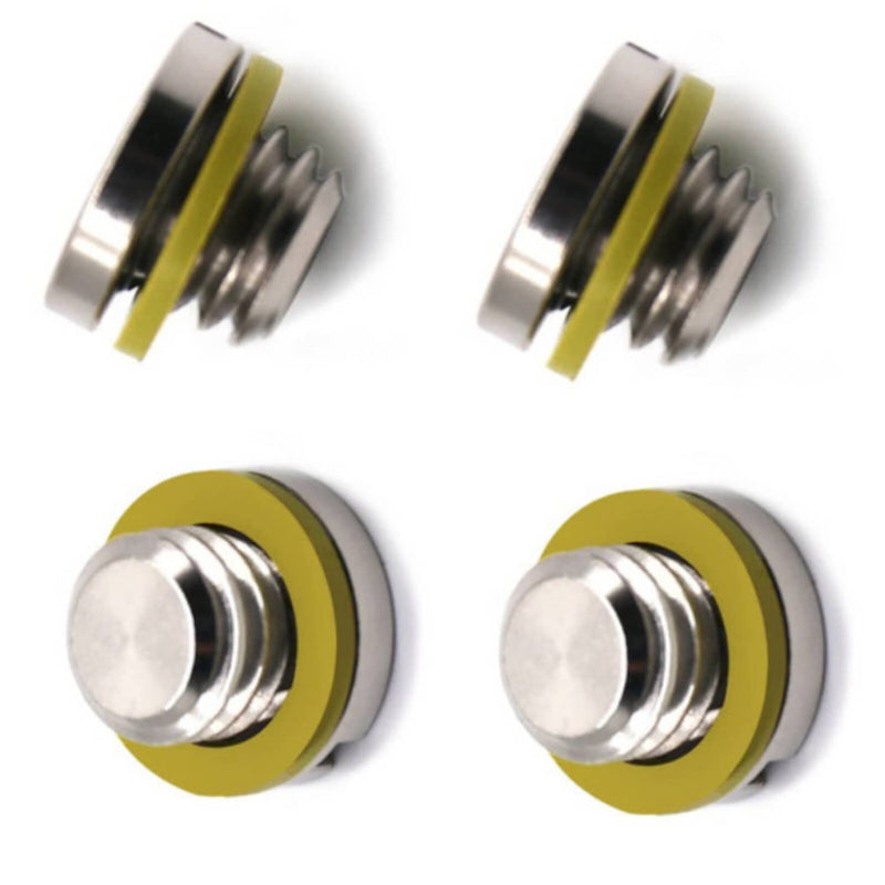 DURAFORCE 10-79953Q Drain Screw Kit for Mercury for Quicksilver Mercruiser Gearcase 4 Pack